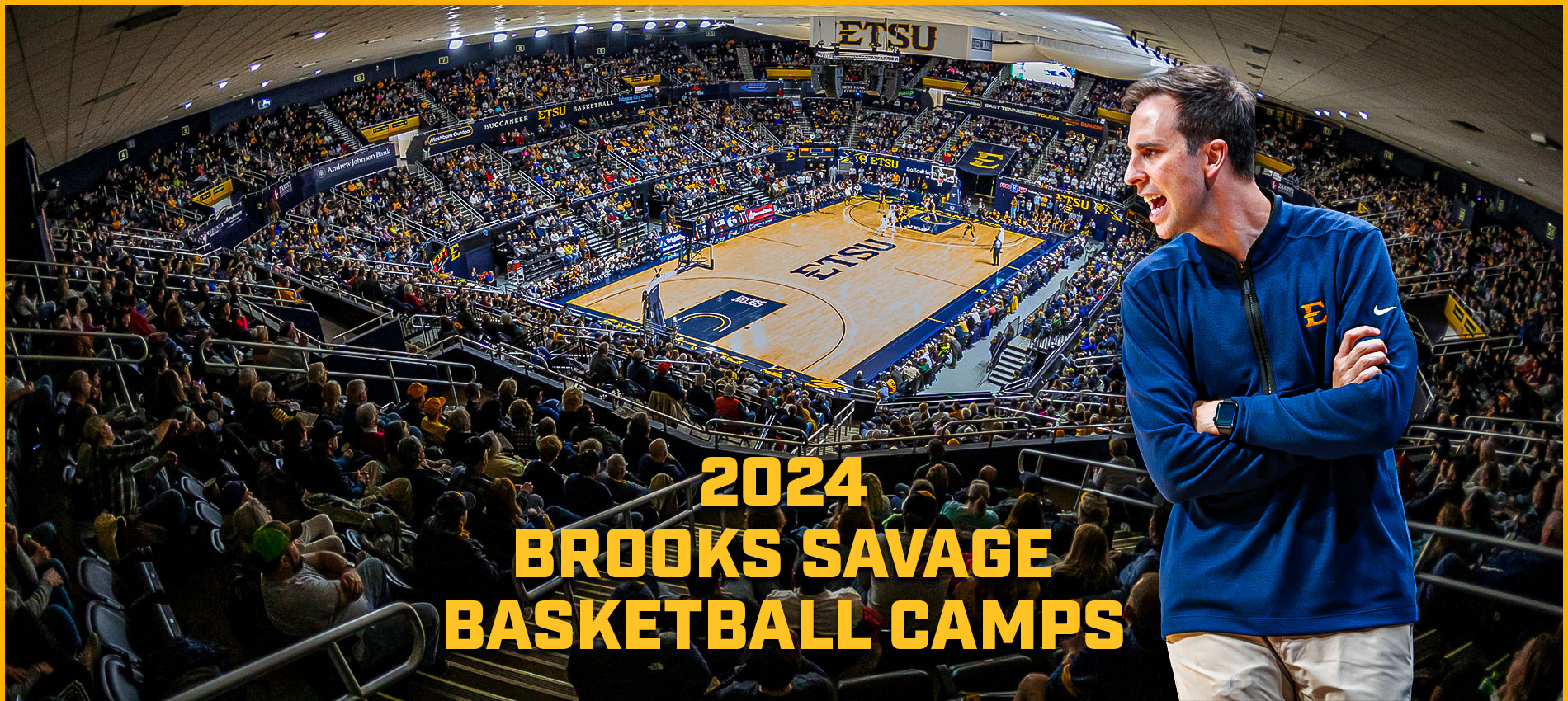 Coach Savage Basketball Camps at East Tennessee State University
